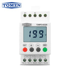 TOMZN AC DC 110V-240V DIN Rail Over and Under Voltage Protection Monitoring Relays Protector