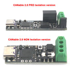 CANable 2.0 Type-C USB To CAN Bus Protocol Analysis Converter Transceiver Support Candlelight CAN-FD SLCAN Firmware Cangaroo