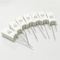 5PCS Vertical cement resistance SQM 5W 0.05 ~ 100K ohm 5% 0.1R 0.15R 0.22R 0.25R 0.39R 0.47R 1R 10RJ 100R 150R Ceramic resistor