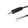 1/5/10PCS 2.5mm Male Plug/Female Jack Mono/Stereo AUX 3/4Pole To Bare Wire Connector DIY Audio Headphone Repair Extension Cabl