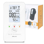 Natural Gas & Carbon Monoxide Detector, Plug in Carbon Monoxide Alarm,Propane,Methane,4-in-1 Combustible Gas & CO Detector Alarm