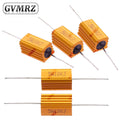 5W Aluminum Housing Power Resistor Wirewound Resistor Assorted Resistance Values for Electronic Projects