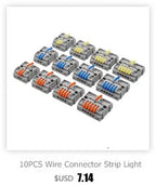 Wire Connector Quick Splitter Mini Splicing Universal Conductor Wiring Cable LED Terminal Block Push-in Electrical Connectors