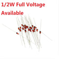 100pcs 1/2W  Zener Diode DO-35 BZX55C2V2 2V 2V2 2V4 2V7 3V 3V3 3V6 3V9 4V3 4V7 5V1 5V6 6V2 6V8 7V5 8V2 9V1 10V 11V 12V 13V 15V