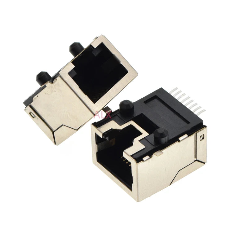 5Pcs SMT RJ45 8P8C Jack Connector PCB Mount Network Socket Internet Modular SMD 8Pin Female