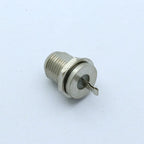 1PC Nickel Plated F Type Female Bulkhead Jack Socket Panel Mount Adapter RF Coaxial Connector for RF Lighting