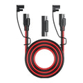 SAE to SAE Extension Cable Solar Plug Cord 16AWG Waterproof for Car Batteries