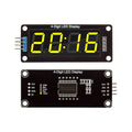 TM1637 0.36" 0.36 Inch 7 Segments Digital Display Tube 4-Digit LED Module Board For Arduino Red Green Blue Yellow White