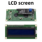 1PCS,1602 I2C LCD Module Blue / Yellow Green Screen 16x2 Character LCD Display 5V PCF8574 PCF8574T IIC Adapter Llate for Arduino