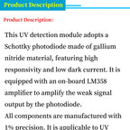 CJMCU-GUVA-S12SD UV Sensor Module High Sensitivity Sunlight Intensity Detector Board Weather Station Smart Home Use