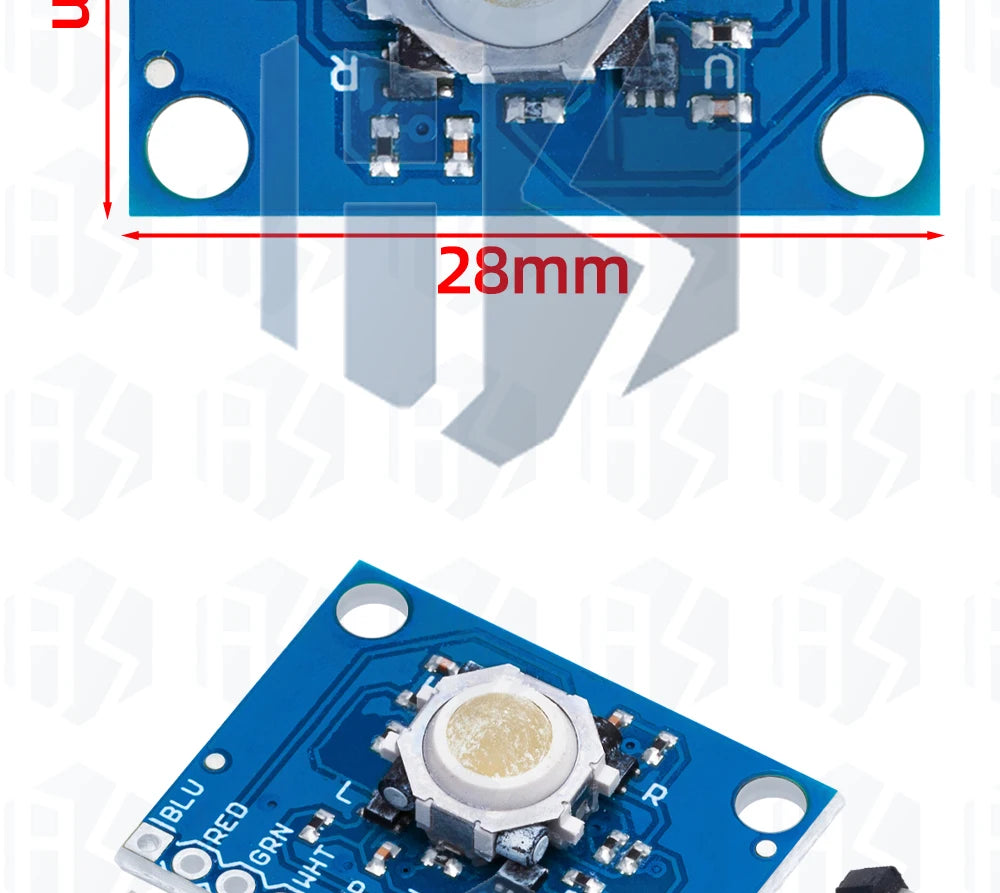 BlackBerry Trackball Sensor Mouse Trackball Hall Effect Sensor 360°Trackball Module