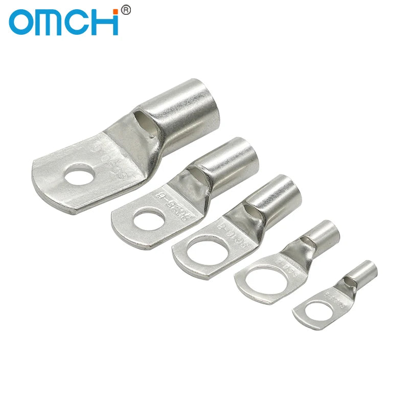 OMCH 5/10/20PCS SC Type Terminals Wire Welding Cable Connector Suit 1.5-50mm2 Cable Crimp Wire Connectors