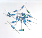 20pcs/lot 3W Metal Film Resistor 1% 0.1R-2.2M 2.2 10 100 150 220 270 330 470 1K 2.2K 4.7K 10K 15K 22K 47K 100K 220K 470K 1M ohm