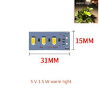 New 10pcs High Brightness 5V LED Color Lamp Bead Light Board Bulb 5730 SMD 1.5W Red Purple Yellow Green Blue Warm White Light