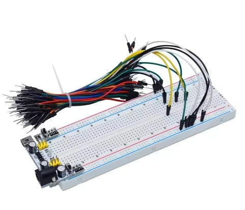 MB-102 MB102 Breadboard 400 830 Point Solderless PCB Bread Board Test Develop Dupont line DIY for arduino laboratory SYB-830