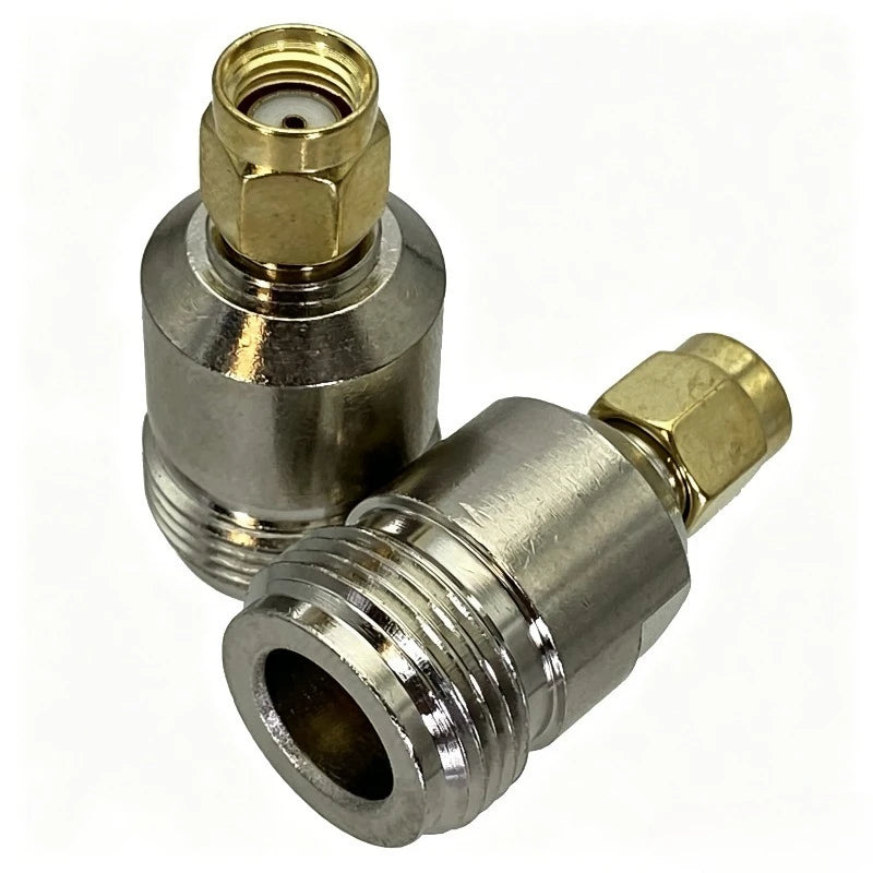 N to SMA RP-SMA Adapter Kit RF Coaxial Connector Set N Male/Female to SMA Male/Female 50 Ohm for Ham Radio