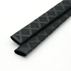 Black Non-Slip Heat Shrink Tube ID15 18 20 22 25 28 30 35 40 45 50mm for Fishing Rod Grip DIY Heat Shrink Wrapping Shrink Tubing