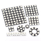 5V 1Bit 3 4Bit 7 8Bit 9 12Bit 16Bit 24Bit 32Bit 64 Bits WS2812 5050 RGB LED Ring Lamp Light + Integrated Drivers For Arduino Diy