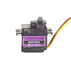 2/4/10/20/50Pcs MG90S Servo All Metal Gear 9g 180 360 SG90 Upgraded Version For Helicopter Plane Boat Car MG90 Trex 450 RC Robot