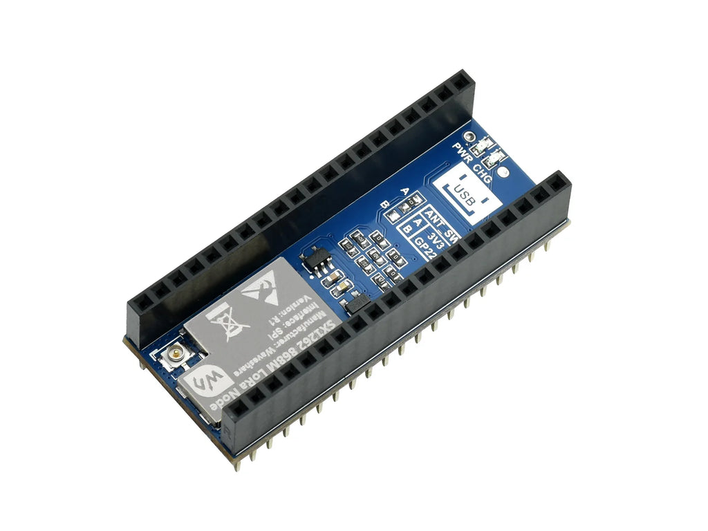 SX1262 LoRa Node Module Raspberry Pi Pico LoRaWAN Choice Of Frequency Band SX1262 LoRa Node Module
