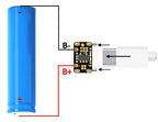 100Pcs/1pc 3.7V 4.2V Mini 18650 Lithium Battery Charger Board Type-C USB Input Module Keyboard Charging Power Protection Board