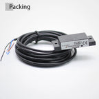 AUCHTEL Square Capacitive Proximity Switch Sensor E2K-F10MC1 Level Non-metallic Detection Sensor Three-wire NPN PNP