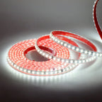 AC 220V 2835 LED Strip Light Waterproof IP67 120 LEDs Flexible Tape Lamp with IC Home Lighting White 0.5m 1m 2m 5m 10m 20m 50m