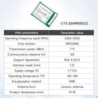 nRF52840 nRF52833 Zigbee BLE5.1/5.0 Wireless Module CDEBYTE BLE Mesh Low Power Consumption Small Size SMD BLE Module