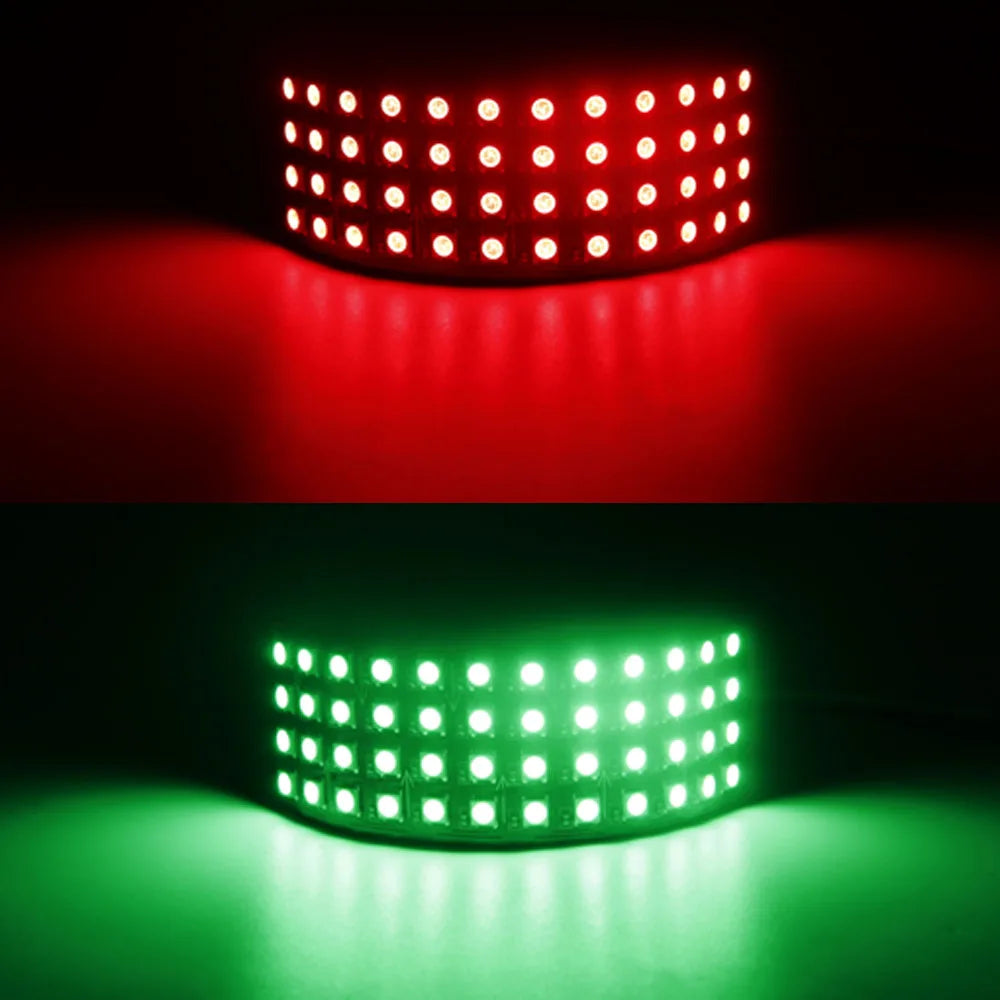 1-10Pcs WS2812B RGB Flexible 4X12 8X8 16x16 8x32 Pixel Led Panel Matrix Screen Module WS2812 Individually Addressable IC DC5V