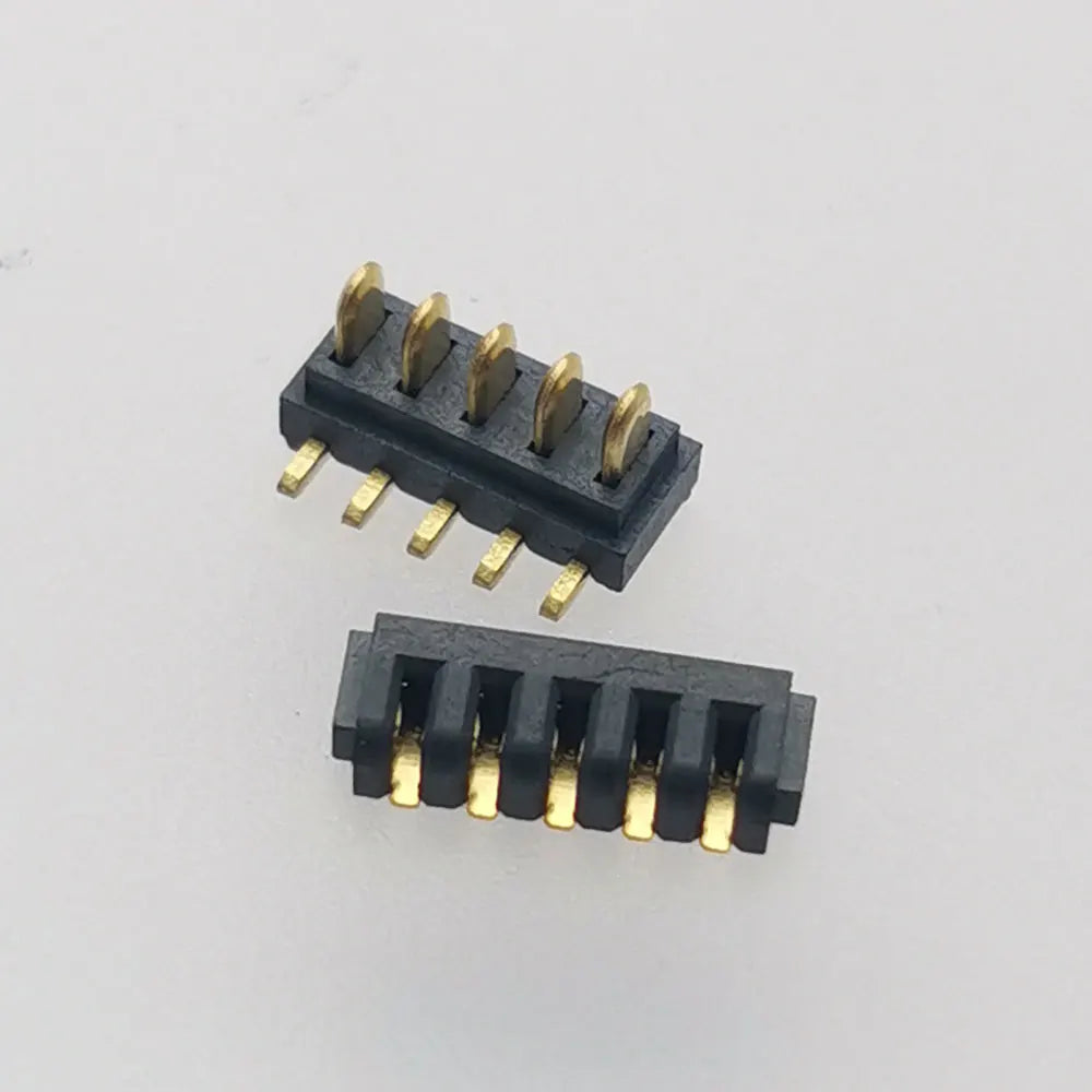 1Set Blade Battery Connector 2.0MM Pitch 2 3 4 5 6 7 8 9 10 Pin Plug Socket Gold PCB Solder Header Receptacle