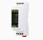 DIN-rail RS232 to RS485 serial communication converter module Active digital isolation Industrial communication