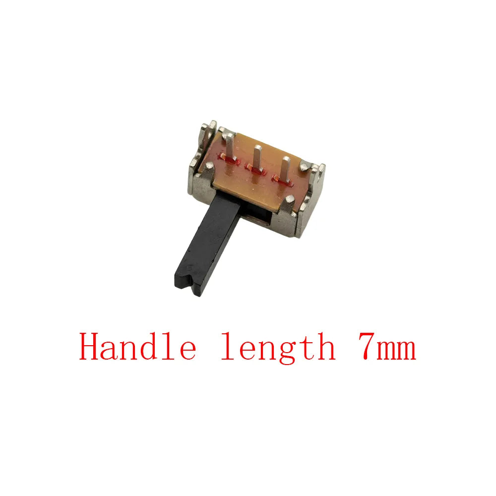20Pcs SPDT 1P2T Slide Switch Mini Toggle Switch 2 Position 3 Pin On-Off DIP for DIY Power Electronic Projects PCB DC 50V 0.5A