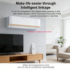 Zigbee 3.0 10G MmWave Human PIR Motion Sensor With Temperature Humidity Illuminance Monitor Support Tuya Smart Life Zigbee2MQT