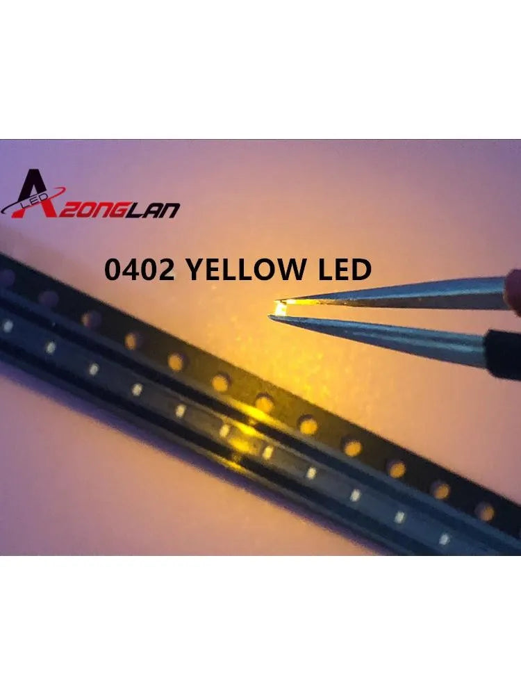 0402 SMD LED 500/1000/4000pcs Diode Full Colors Assorted Kit Super Bright 1005 SMD LED Chip for PCB DIY Electronic Projects
