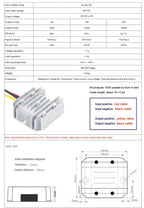 24V to 12V 5A 10A 20A Reliable DC Power Converter Step Down Voltage Regulator 24 Volt to 12 Volt Buck Module for Cars Solar