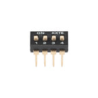 10PCS Slide Type DIP Switch Module 1 2 3 4 5 6 7 8 10PIN 2.54mm Position Way DIP Pitch Toggle Switch Black Snap Switch Dial