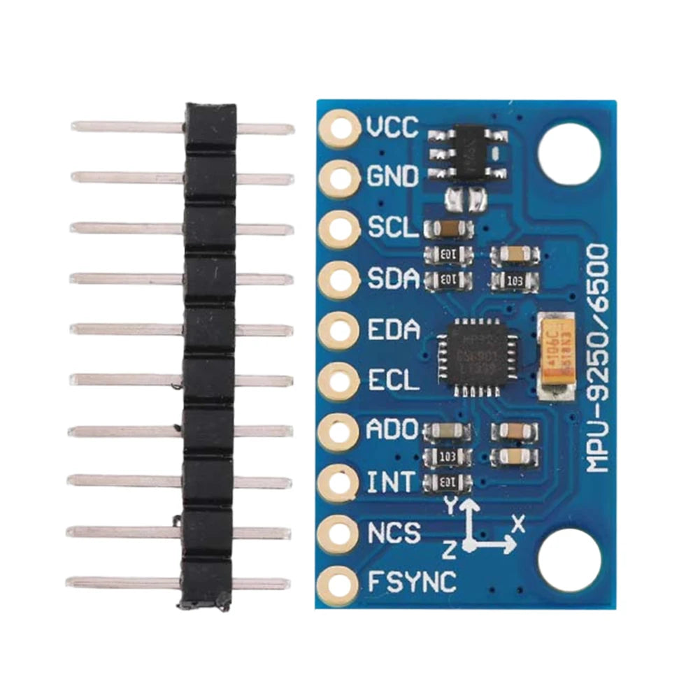GY-9250 MPU9250 9-axis/9-axis Attitude Sensor Board IIC/SPI Gyro+Accelerator+Magnetometer Measurement Sensor Module 3-5V Power