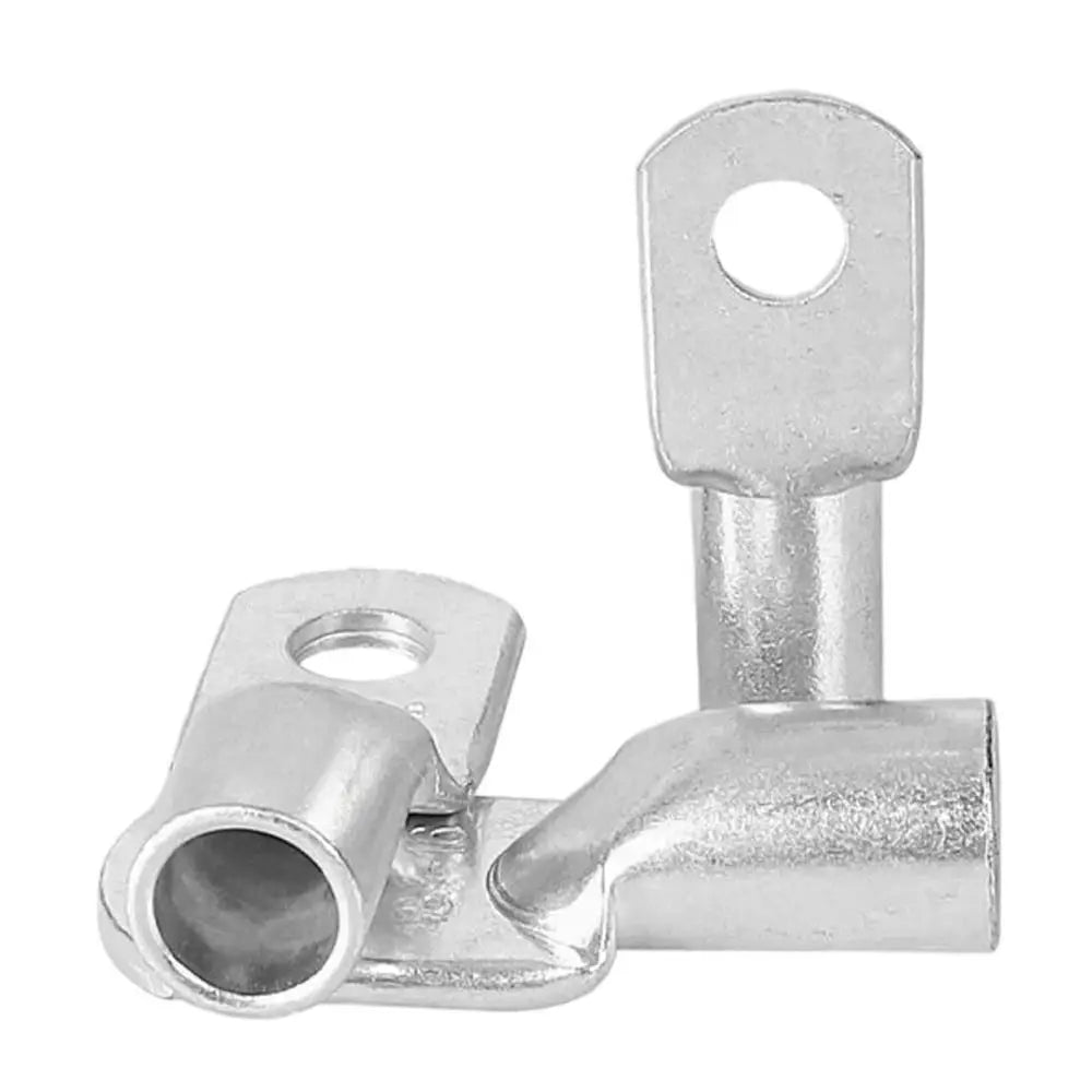5Pcs JG Series Tinned Copper Cable Lug 14-2AWG 6/10/16/25mm2 Battery Cable Terminal Tinned Copper M6/M8/M10/M12