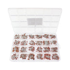 300-960pcs 50V Ceramic Capacitor Kit 2PF-0.1UF Capacitance Electronic Components Package Capacitors Assorted Samples Diy Kit