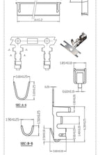 50Set/100Pcs JST XH2.54 Straight/Curved Header+Housing+Terminal Connector 2P/3/4/5/6/7-12Pin Right Angle 90°/180°Socket For PCB