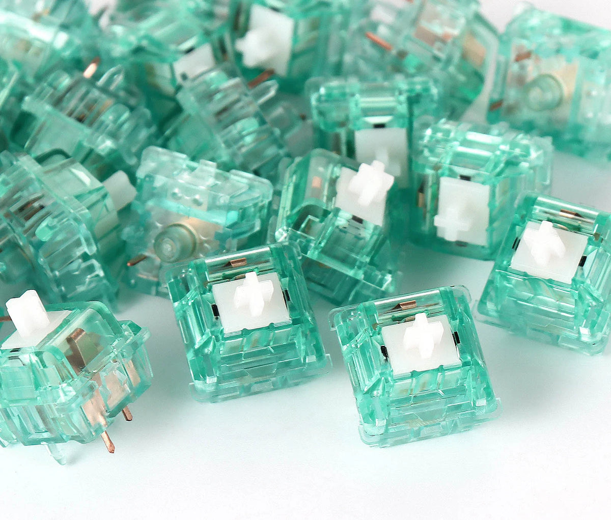 DUROCK T1 Silent Shrimp Tactile Switch 67g, 5-Pin Pre-Lubed Silent Switches, Quiet Tactile Switch for MX Mechanical Keyboard