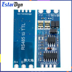 Industrial TTL to RS485 Converter Auto Flow Control Module UART Level Shifter 3.3V/5V Dual Power Stable Signal Conversion