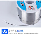 KANA High Brightness No Wash Solder Wire C1 Solder Rosin Cored Wire 450g Tin Wire 0.5mm 0.6mm 0.8mm 1.0mm 1.2mm 1.5mm 2.0mm