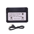 2IN1 7.4V 2S 600 mA Lipo Battery Balance Charger For Syma X8C MJX X600 X101 RC Toys Battery Plug Input DC 5V 1-2A