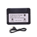 2IN1 7.4V 2S 600 mA Lipo Battery Balance Charger For Syma X8C MJX X600 X101 RC Toys Battery Plug Input DC 5V 1-2A
