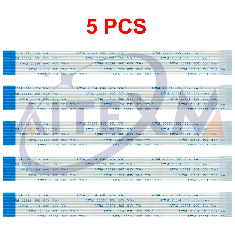 5PCS Flexcable For Raspberry Pi Model B+ 2M 1M 50CM 30CM 20CM 15CM 15 Pins Ribbon Flex Cable 1.0mm AWM 20624 80C 60V VW-1