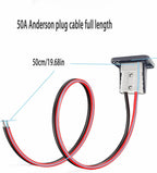 50A Anderson Connector 10AWG 50AMP Battery Quick Connect/Disconnect Connector, 1.64ft Battery Cable Connector,Winch Wiring