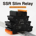 DC Control AC Slim Interface Solid State Relay Module DIN SSR Slim Relay DC Control DC 41F-1Z-C2 C4 SSR Relay DIN Rail