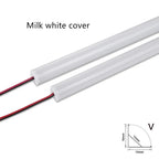 LED cabinet bar light  5730 36LEDs Kitchen light under furniture 12V DC 50cm profile aluminum led hard strip Linear lights