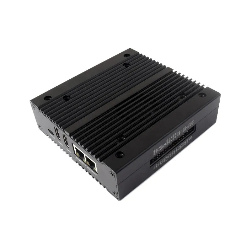 Waveshare CM4-NVME-NAS-BOX,NAS Multi-functional Mini-Computer Designed for Raspberry Pi Compute Module 4 (NOT included), Network